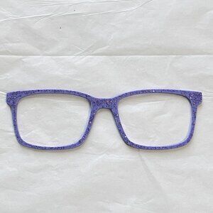 Lavender Glitter Kirby Pair Topper-Glitter Kirby Frame Topper-New!